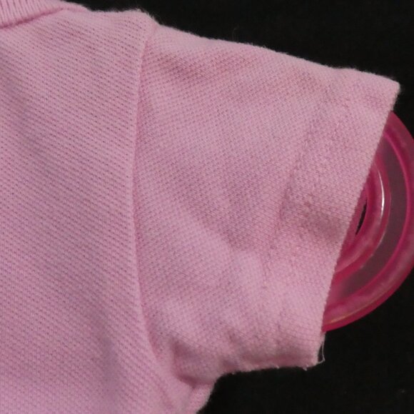 Unbranded | 12 months | Pink Baby Cotton Polo Bodysuit With Embroidery - Picture 13 of 14